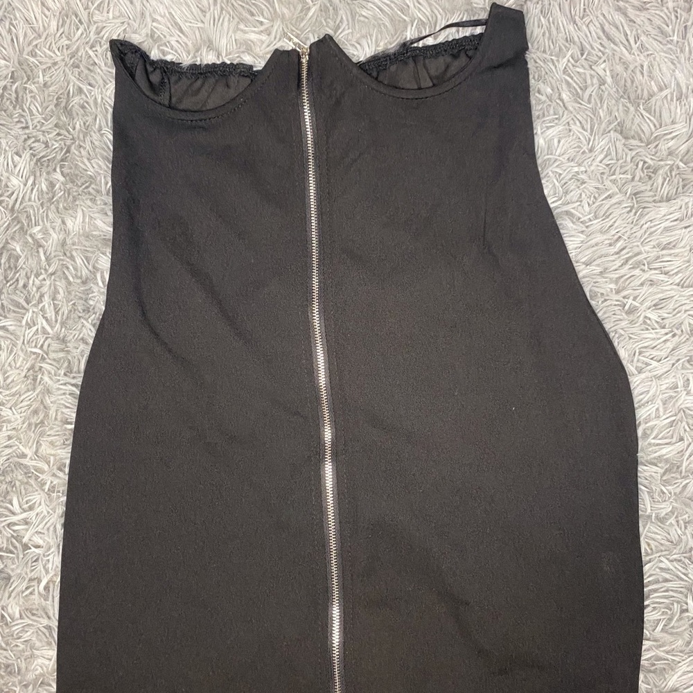 Black Bustier Dress